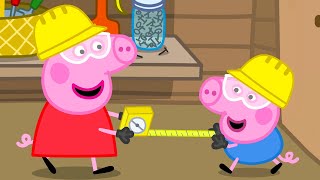 Peppa ajuda a consertar a casa! 🔨 Contos da Peppa Pig 🐽 Peppa Pig Português Brasil