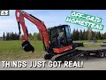 We bought an EXCAVATOR!!