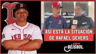 BOSTON RED SOX: Así está la situación con DEVERS Y LA TERCERA BASE según ALEX CORA | ESPN Beisbol