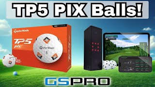 Testing Taylormade TP5 PIX Balls With Square Golf Launch Monitor!