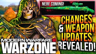 WARZONE: KAR98K NERF, New GAMEPLAY UPDATES, & More Revealed! (MW3 Update)