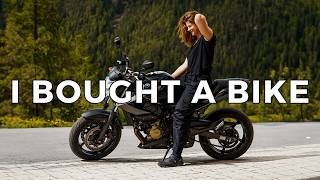 I bought a bike in the Austrian Alps! | Yamaha XJ6 | KiaraShifts