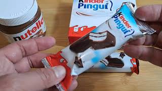 KINDER PINGUI un goût frais au NUTELLA !