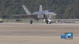 Chris Horne on F-35C fighter jet demonstration