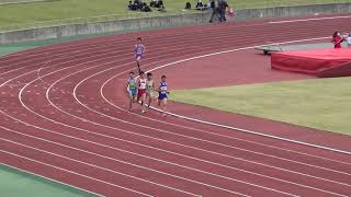 5/9アーリーサマートライアル中信2021　男子800m1組（松本国際・青木）