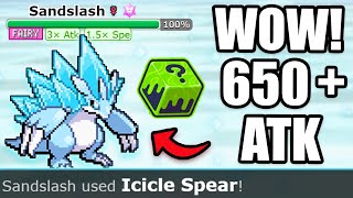 LOADED DICE ICICLE SPEAR ALOLAN SANDSLASH IS INSANE!! Pokémon Scarlet and Violet