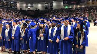 Atlee High School Hat Toss - Graduation 2019