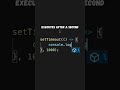 when to use setTimeout() or setInterval() #coding #javascript