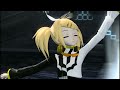 60fps full風 meltdown 炉心融解 kagamine rin 鏡音リン project diva english romaji dreamy theater ドリーミーシアター