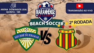 SÃO JOSÉ DE RIBAMAR X SAMPAIO | 2ª RODADA DO CAMPEONATO MARANHENSE DE CLUBES DE BEACH SOCCER - 23/01