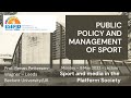 Sport and media in the Platform Society