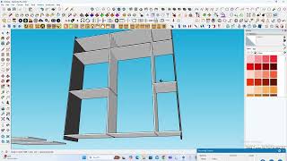 phương pháp làm mộng nhựa bằng sketchuup xuất sang aspire tạo các đường dao riêng biệt