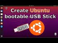 How to create Ubuntu bootable USB stick