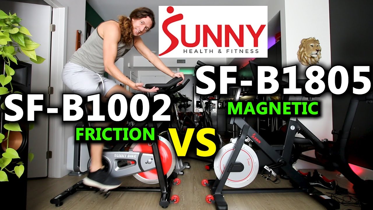 Sunny SF-B1002 Vs Sunny SF-B1805 /// Friction Vs Magnetic Resistance ...