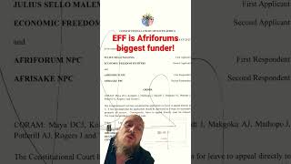 The EFF can’t Stop Losing | #eff #malema #afriforum #concourt