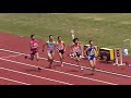 平成30年度福井県高等学校春季総合体育大会陸上競技会　女子800ｍ予選5組