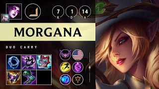 Morgana Carry vs Corki: Unstoppable - NA Master Patch 14.24