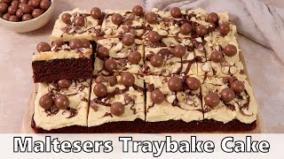 Maltesers Traybake Cake Recipe