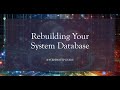 SQL Server How to Rebuild System Database Master Databases in SQL Server