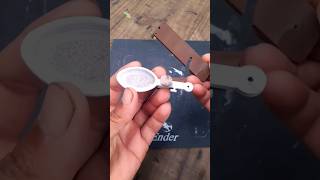 spoon pocketknife at 3d printer #short #shorts #pocketknife #3dprinting #camping