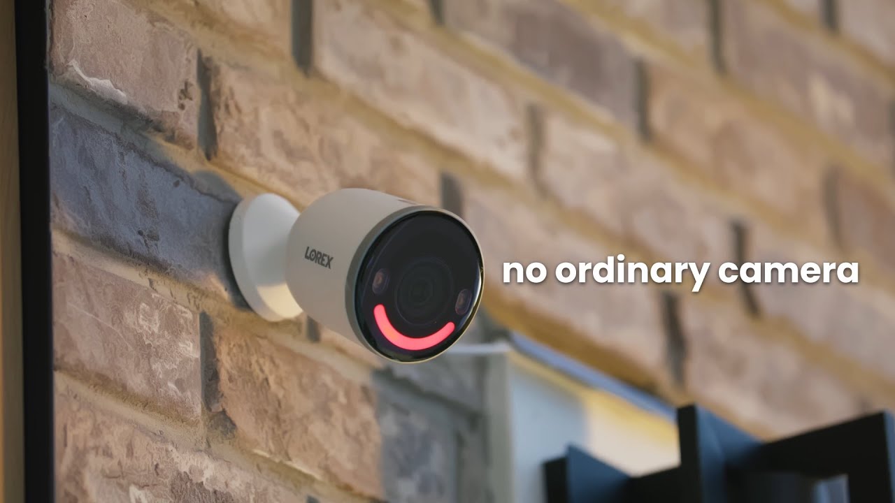 Lorex 4K Indoor/Outdoor Wi-Fi Camera - This Is No Ordinary Camera - YouTube