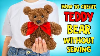 DIY Cutest Yarn Teddy Bear