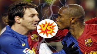 Lionel Messi Vs Samuel Eto'o: Petite différence