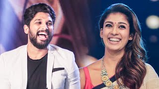 Nayanthara And Allu Arjun Lit The Stage With Their Stunning Looks