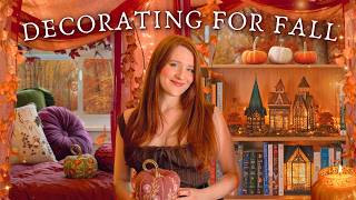 Decorating My Cottage for Fall 🍁 Cozy Fantasy Decor & Magical Autumn Crafts
