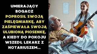 UMIERAJĄCY MILIONER POPROSIŁ PIELĘGNIARKĘ, BY ZAŚPIEWAŁA SWOJĄ ULUBIONĄ PIOSENKĘ, A KIEDY ODDZIAŁ...