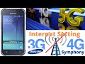 Samsung Galaxy J1 J2 J5 Internet Settings Data Configuration | English Tutorial