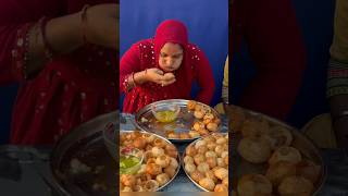 1 मिनट में 50 Pani Puri खाओ 10000₹ का Gift ले जाओ 🥵| Food Challenge | #shots