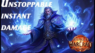 Unstoppable instant damage - Frost mage pvp the war within 11.0.5