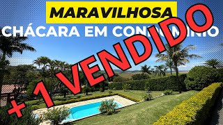 (+ 1 VENDIDO) Chácara com Fantástica Vista no Condomínio Capela do Barreiro - Itatiba - SP.