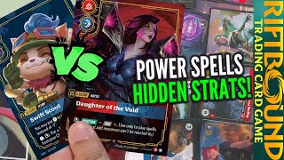 Riftbound TCG Gameplay - Kai'Sa Vs Teemo – Spells and Hidden Are Insanely Powerful!