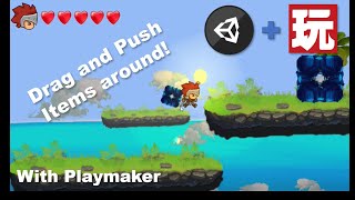 2D Platformer Unity & Playmaker - Push & Pull Objects