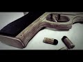 homemade beretta m9 rubber band gun plywood