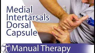 Medial Intertarsals Dorsal Capsule | Roll Glide Assessment \u0026 Mobilization