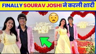 😍❤️Sourav Joshi Vlogs Ne karli Shadi । Sourav Joshi Marriage with Priya Dhapa। S