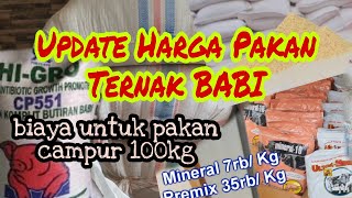 Harga Pakan Campur untuk Babi | Ternak Babi Di Bali | Indukan dan Penggemukan