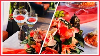 CORAL PEACH Wedding Ideas | DIY Decor | Anniversary Dinner