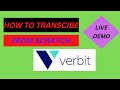 Earn $400/Month: Verbit Transcription Jobs For Beginners//How To Transcribe  From Scratch