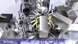 NP8S 250 Rotary Pouch Packaging Machine LF