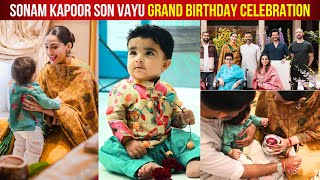 Sonam Kapoor Celebrates Son Vayu's First Birthday With Husband Anand Ahuja And Her Family