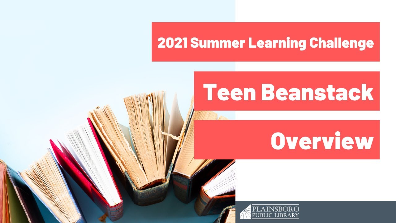 2021 Summer Learning Challenge Teen Beanstack Overview Youtube