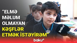 Vunderkind Sumqayıt şagirdi | 8 yaşı var, 4-cü sinifdə oxuyur