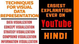 Techniques For Visual Data Representation ll Data Analytics ll Explained in Hindi