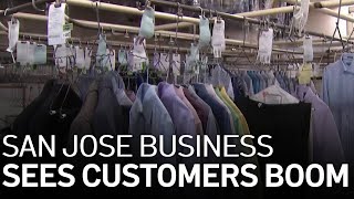 San Jose Dry Cleaning Business Picking Up as COVID-19 Restrictions Ease