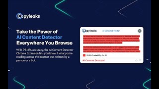 Copyleaks AI Content Detector