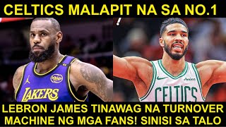 Lebron TURNOVERS SINISI ng mga fans sa TALO! | Celtics AANGATAN na ang Cavs!